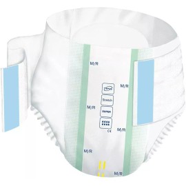 TENA Stretch Super Briefs Medium 33''-52'' - Case of 56 #67902