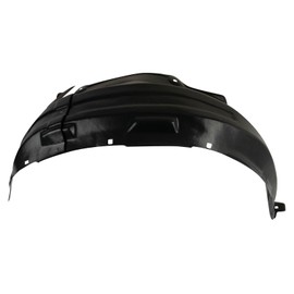 TRQ Front Left Rearward Inner Fender Liner Drivers Side Compatible with 2008-2022 Toyota Sequoia 2007-2013 Tundra TO1248145