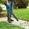 Cordless Leaf Blower Vacuum Handheld Electric Leaf Blower W/2 Battery