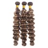 Ombre Bundles P4613 Deep Curly Human Hair Bundle 8A Two