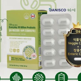 10 billion intestinal health lactic acid bacteria, lactic acid bacteria for the whole family, Everyday 10 billion probiotics, zinc vegetable capsule / 100억 장건강유산균 온가족유산균 에브리데이 100억프로바이오틱스 아연 식물성캡슐
