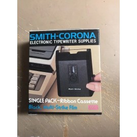 Smith Corona Vintage Electric Typewriter Smith Corona Single 232 Multi-strike Black Vintage