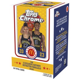 Topps 2023 McDonald's All-American Chrome Basketball Factory Sealed Value Box - Basketball Wax Packs