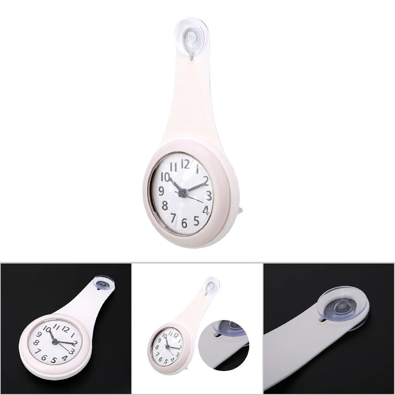 MOUMOUTEN Bathroom Clocks, Wall Clock Digital Mini Digital Wall Clock