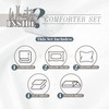 Elegant Comfort 7-Piece Bed-in-a-Bag Comforter & Sheet Set- Luxury 1500