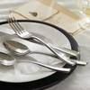 HIKAA 45-Piece Silverware Set with Organizer, Heavy Duty Stainless Steel