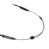 Cablz Zipz Adjustable Eyewear Retainer | Adjustable, Off-The-Neck Eyewear Retainer, Black Stainless (10in)