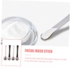 ORFOFE Zinc Alloy Eye Cream Spoons 4pcs Eye Rods for