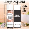 MODERNLYST Manual Salt and Pepper Grinder Set of 2 |