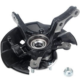 DOSKJOK Steering Knuckle Wheel Hub Bearing Assembly Front Left Driver Compatible with Civic 1.8L 2012 2013 2014 2015 2016