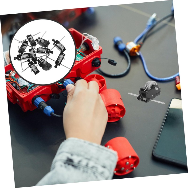Totority 10pcs Cable Gear Box Toy Mini Movement Car Mechanism