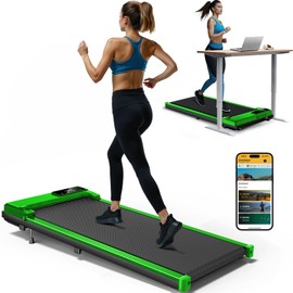 Walking Pad Treadmill with Incline, Advzon Portable Under Desk Treadmill with 2.5 HP, Walking Jogging Running Machine with LED Display, LM2-KW2J