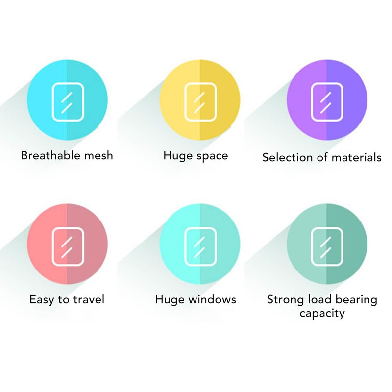Bird Carrier Bag Transparent Portable Lightweight Breathable Parrot Travel Cage