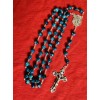 CHRISTIAN CATHOLIC ROSARY BLUE COLOR 8 mm