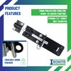 IRONTITE® 2 Pack Black Brenton Bolt Gate Bolt 150mm (6"),