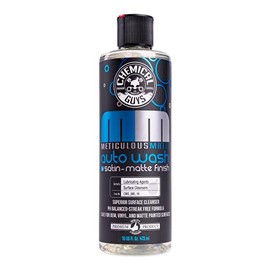 Chemical Guys Jabón Meticuloso para Lavado de Coches Mate (para Cañones de Espuma, Pistolas de Espuma o Lavados con Cubo) Seguro para Pintura Satinada