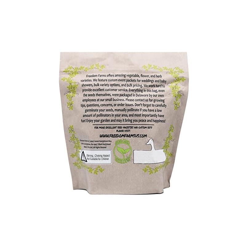 Set of 43 Assorted Vegetable & Herb Seed Packets -