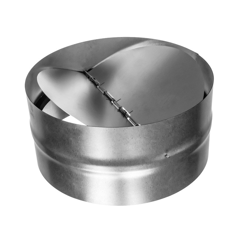 Repa Market Galvanized Steel 10 Inch Duct Backdraft Damper -