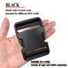 honigo Quick Side Release Buckles 2" Wide 4 Pcs Dual