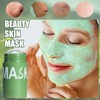 Green Tea Deep Cleanse Mask Stick,New Upgrade Green Mask Stick