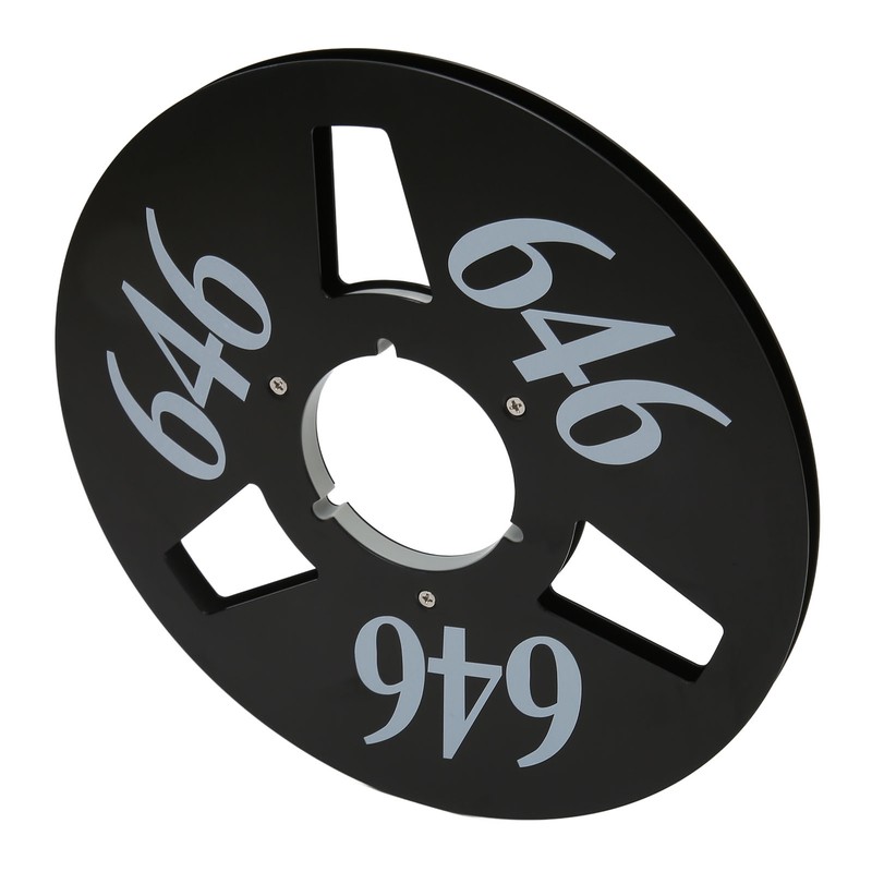 1/4 10in Take Up Reel 3 Holes Open Reel Aluminum