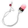 IST Waterproof Mini Beacon with Lanyard, Batteries Included (Red)