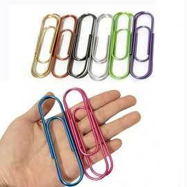 SrystalBlaze Jumbo Paper Clips,4 Inch Large Paper Clips