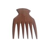 Plai Na Natural Wood Comb Afro Pick Handmade For Thick