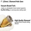 Antengdatool Dry/Wet Diamond Hole Saw Set - 5 Pieces/Box Porcelain/Tile