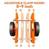 Heavy Duty Panel Dolly 1100 LBS Capacity, Adjustable Clamp Door