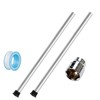 Anode Rod for hot Water Heater(2 Pack) Water Heater Anode