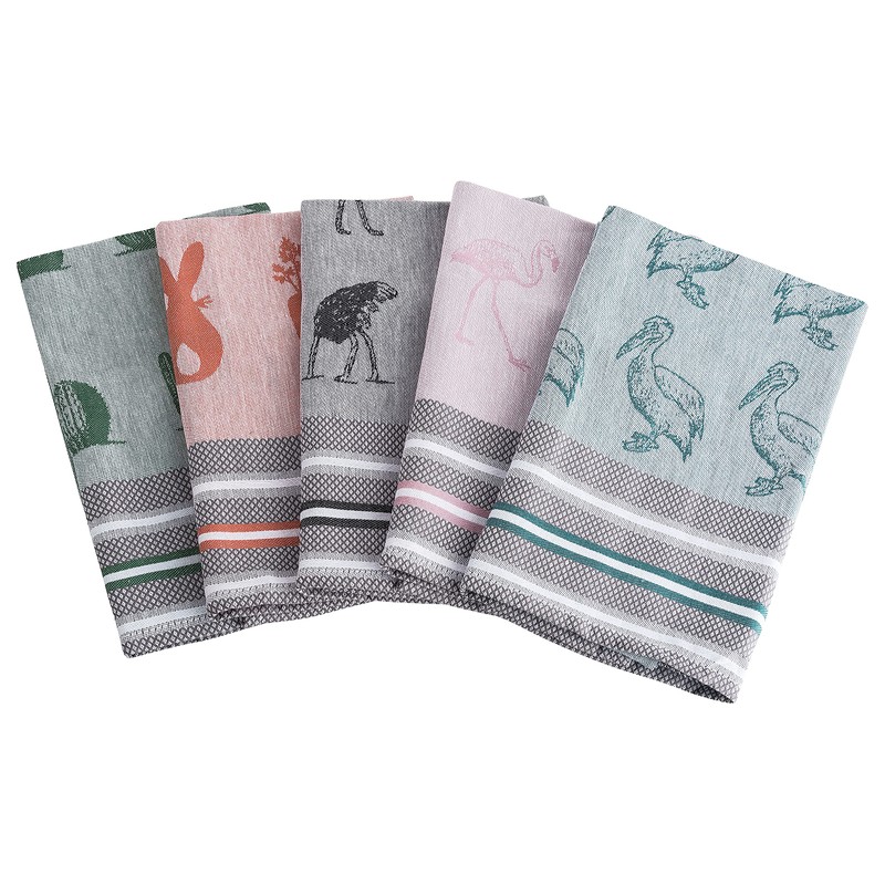 Moon Luxury Pack of 4 Tea Towels Approx. 50 x