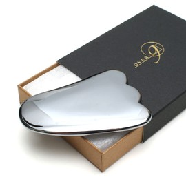 OVER-9 Terahertz Ore Plate & Rosy Beauty Home Beauty Beauty Beauty Massage Small Face Acupressure Power Stone Natural Stone Genuine Feather Type Approx. 2.8 inches (70 mm)