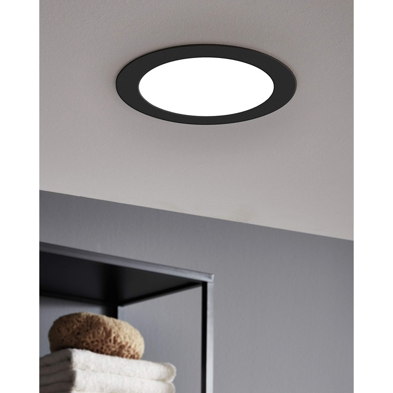 EGLO Recessed Light, Black