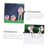 TOVINANNA 3sets Professional Golf Marker Divot Tool Hat Clip Golf