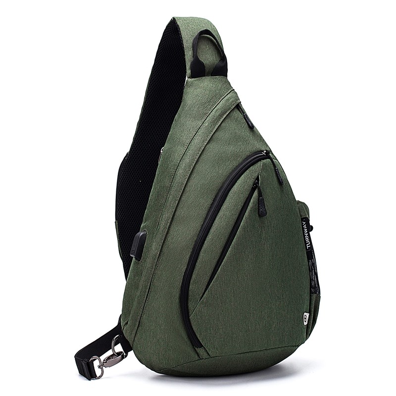 TurnWay Water-Proof Sling Backpack/Crossbody Bag/Shoulder Bag for Travel, Hiking, Cycling,