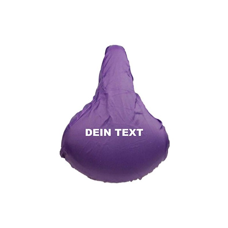 ShirtInStyle Premium Protective Cover Saddle Protector with Your Desired Text,