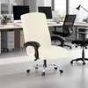 DVLOL Office Chair Cover,Removable Desk Chair Cover with Zipper,Stretch Anti-dust
