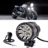 Aoling Motorcycle Fog Lamp, LED 9 LED, Motorcycle Auxiliary Fog