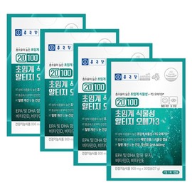 RTZomega3 Microalgae Supercritical Omega Neutral Fat 4x / 알티지오메가3 미세조류 초임계 오메가 중성지방 4개