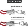 Vicuna R Heavy Duty Toggle Latch Clamp 4003, Large Adjustable