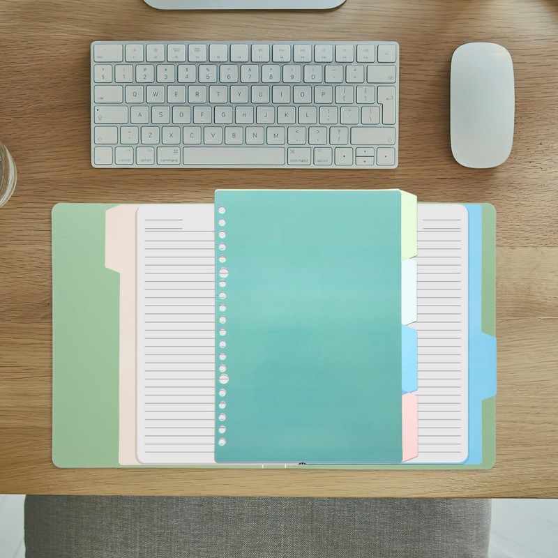 STOBOK Binder Divider Multi-Purpose File Divider Plastic Divider B5 Loose