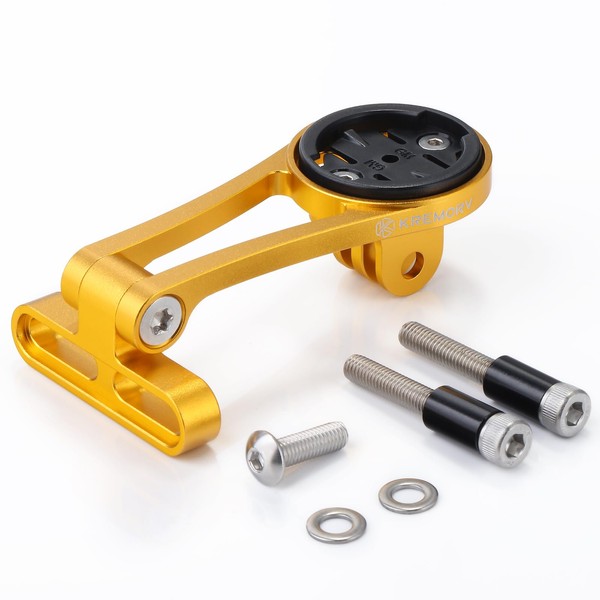 KREMORV Bicycle Computer Mount Combo Bike Mount Adjustable for Garmin