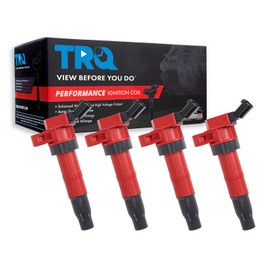 TRQ Ignition Coil Set Compatible with 2013-2015 Hyundai Santa Fe Sport 2011-2014 Sonata 2011-2015 Kia Optima 2011-2016 Sportage