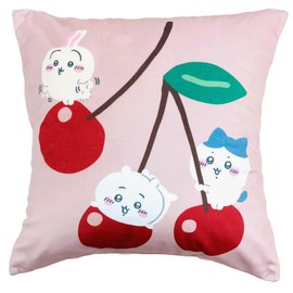 MORIPiLO 4621294 Morishita Chiikawa Cushion Cover, Hachiwale, Rabbit, Pink, 17.7 x 17.7 inches (45 x 45 cm), Sofa, Backpad, Pillow, Character Goods, Small and Cute