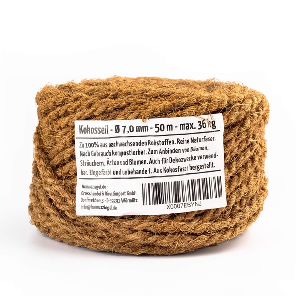 Humusziegel - Coconut ropes made of coconut fibre - choose from 4 varieties