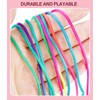 XPEX 4 Pack Finger Twisted Strings, Flexible Strings for Kids,