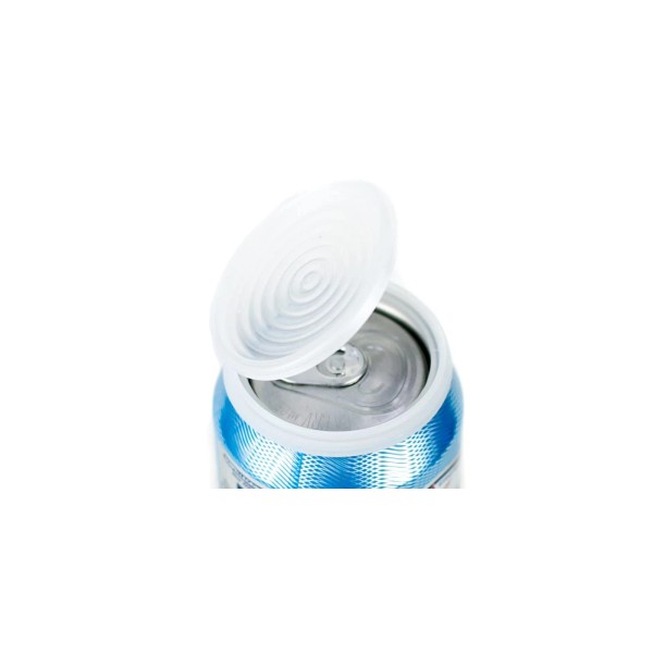 Smarter-Seal, 6-Pack, Reusable, BPA Free, Pop or Beverage Can Lids,