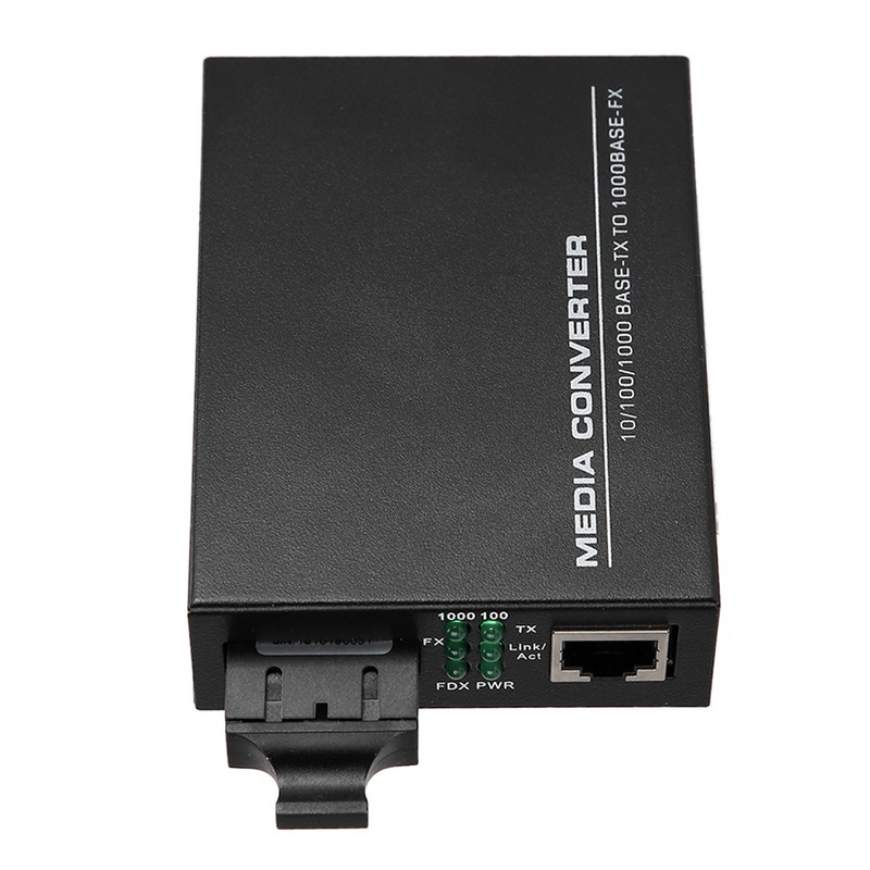 Carrier Class Gigabit Dual Fiber Single Mode SC Fiber Optic