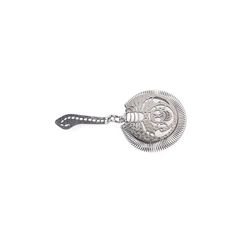 Beaumont TM 3978 Cocktail Strainer, Stainless Steel, Silver